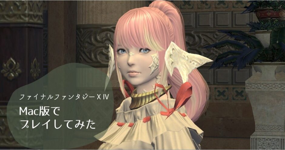 FF14Mac版フリートライアルでプレイしてみた